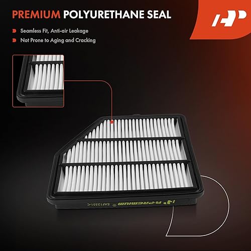 Miniatura 5 de A-Premium Filtro de aire de motor delantero compatible con Nissan Altima 2019 2020 2021 2022 2023 2.5L, repuesto # 16546-6CA0A, XA11703