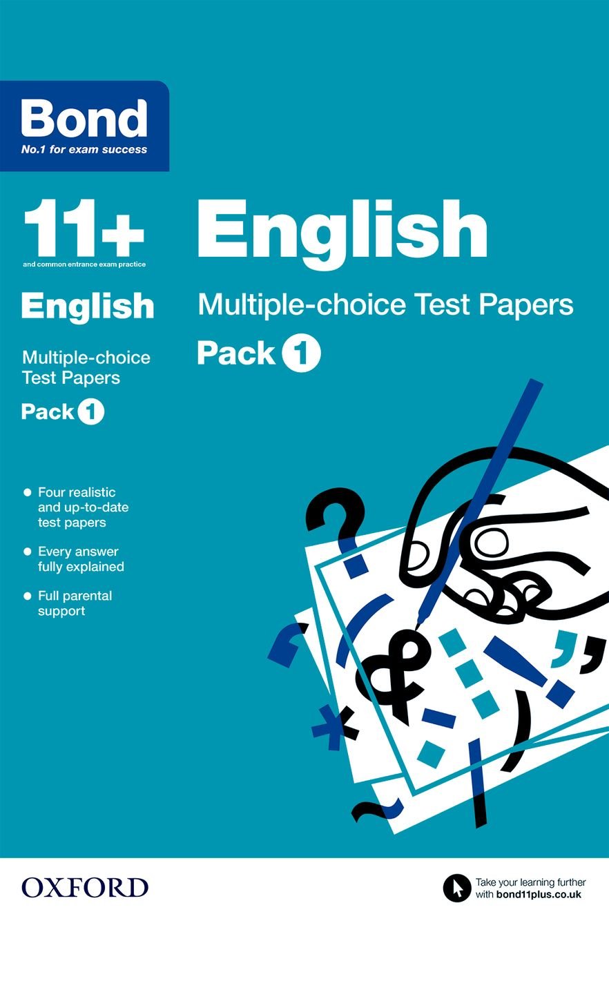 Bond 11+: English: Multiple-choice Test Papers: Pack 1