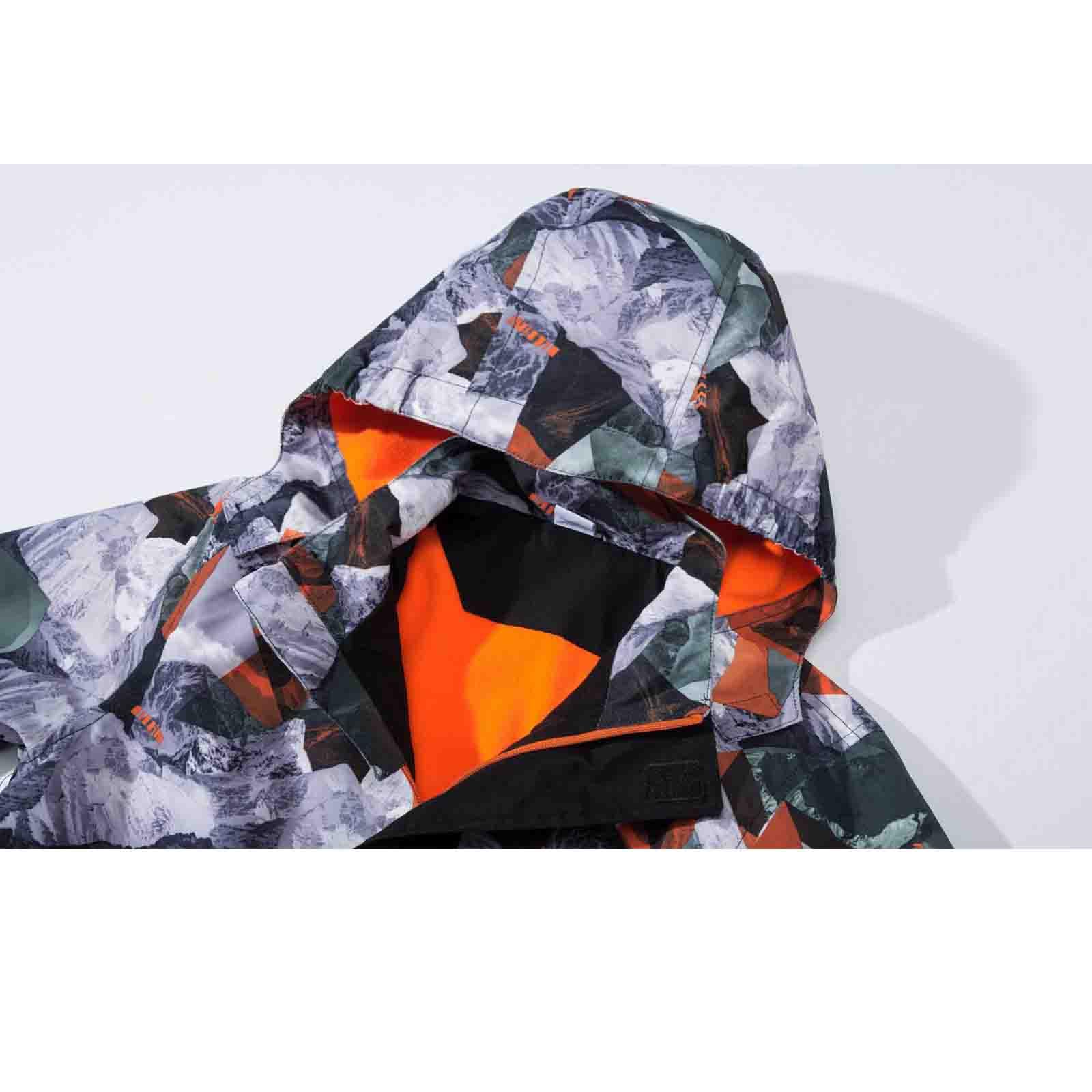 Giacche per ragazzi Leggeri Foderati in Pile Antivento Cappotti con Cappuccio Bambini Outdoor Escursionismo Giacca a vento Bambini Autunno