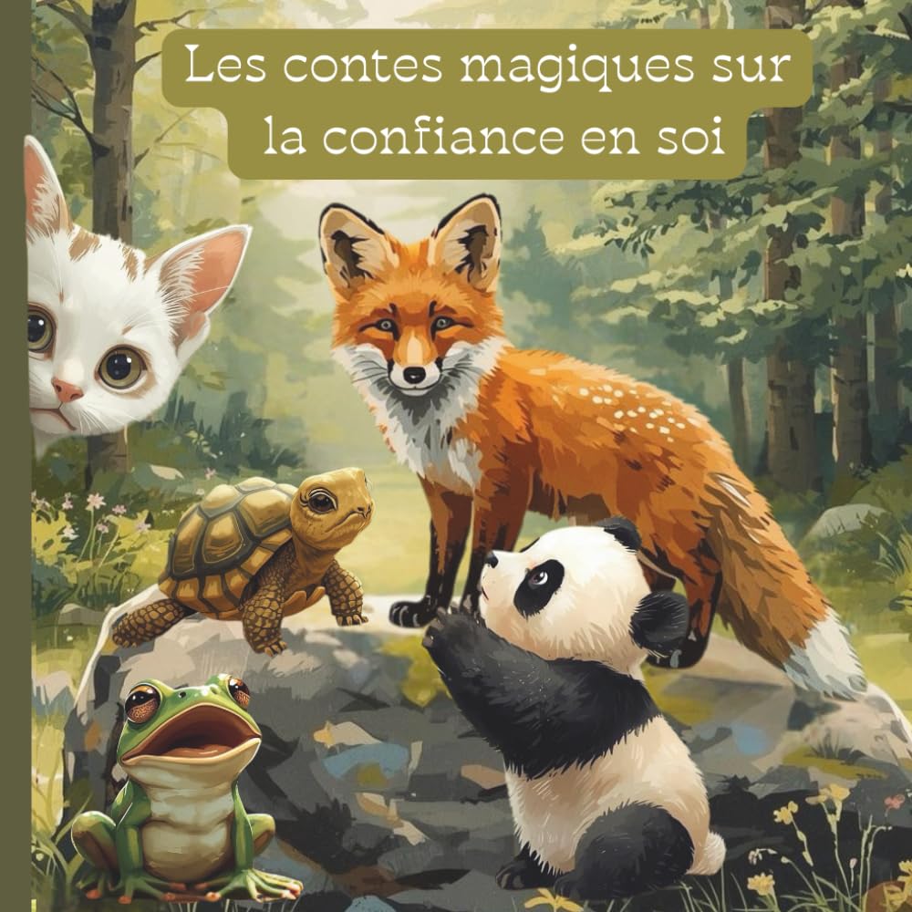 Les contes magiques sur la confiance en soi: 5 histoires du soir bienveillantes pour aider les enfants à croire en eux, à surmonter leur timidité et à révéler leur petit courage intérieur.