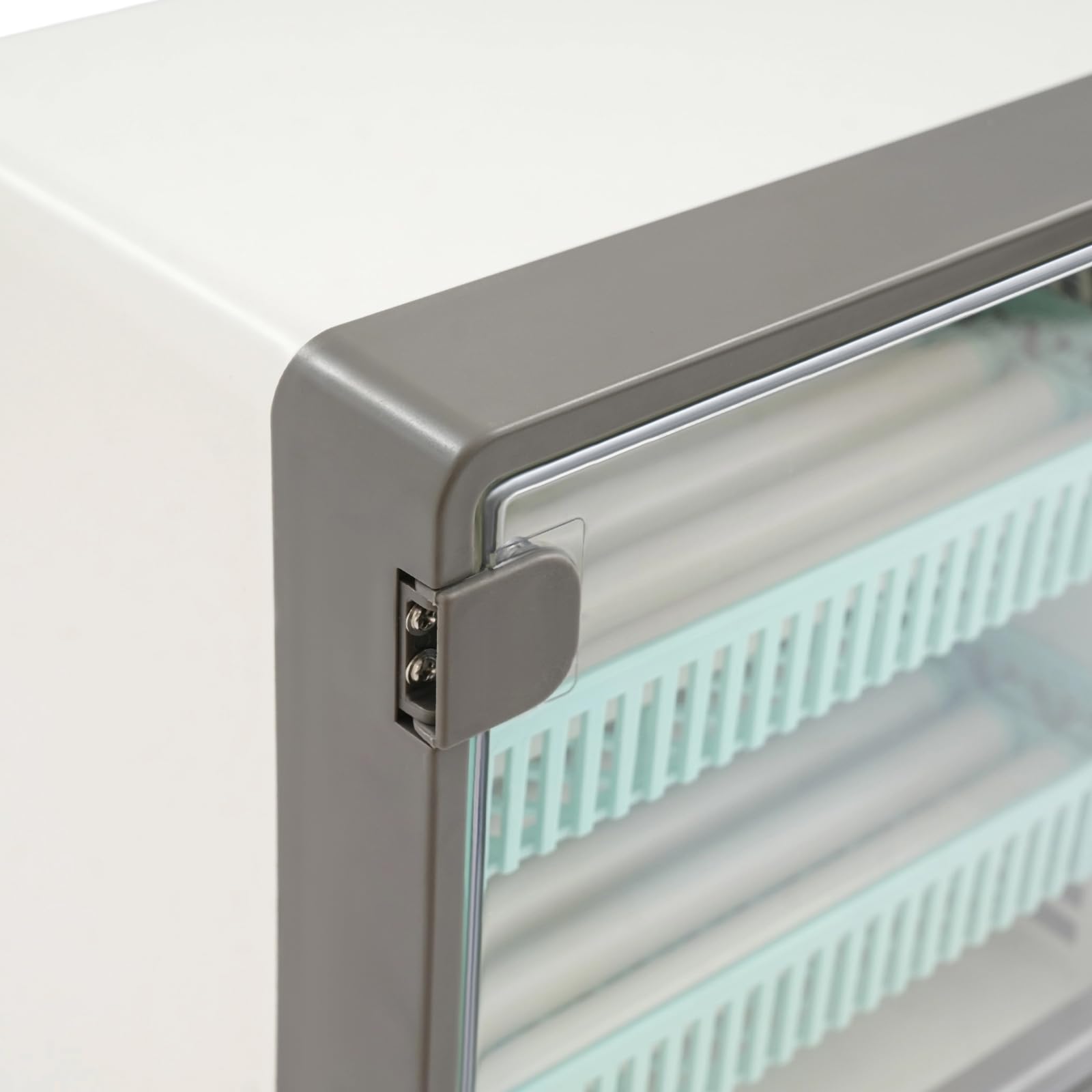 24 Eier Desktop Automatische Brutmaschine, Eierbrutmaschine, Incubator Rechteckig, Vollautomatische Brutmaschine, für 24 Eier Eierbrutmaschine mit Stromversorgung