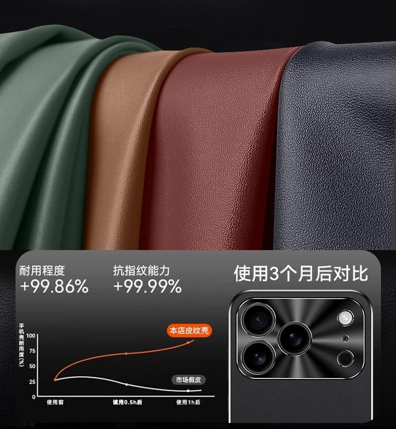Coque Xiaomi 17 Pro 5G en cuir avec support rigide pour vos vidéos - 4