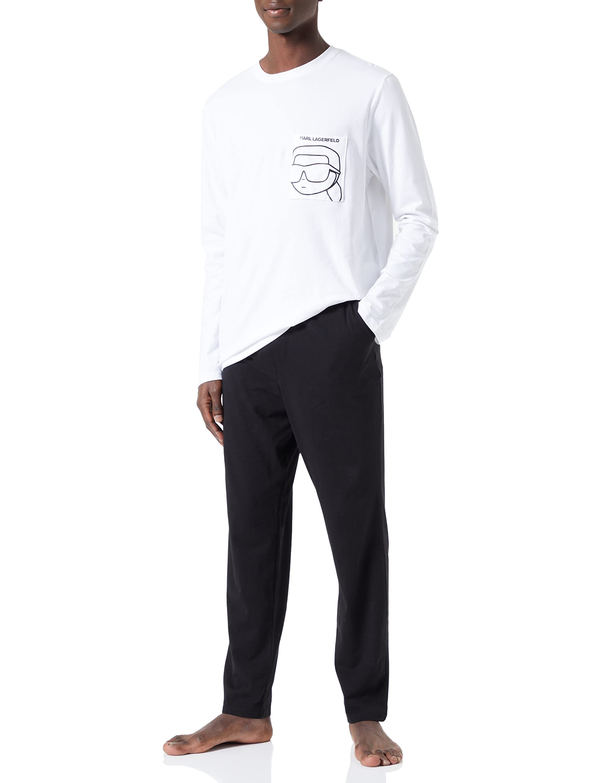 KARL LAGERFELDIkonik Long-Sleeved Pyjama Set