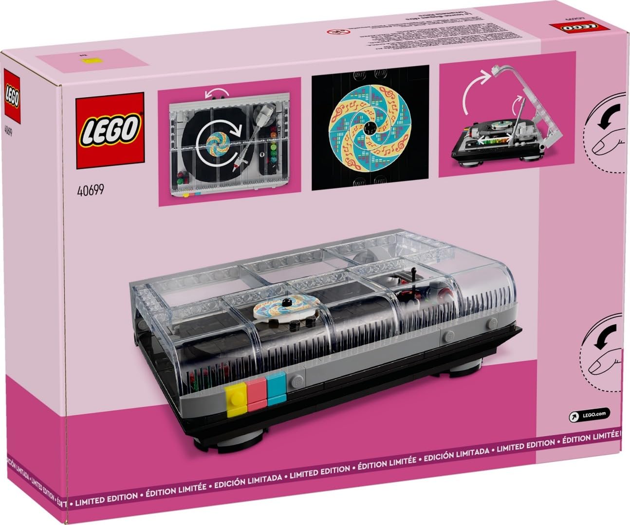 ＩＤ：Ｇ944667　レジスター LEGO 40699 Retro Record Player : Amazon.sg: Toys