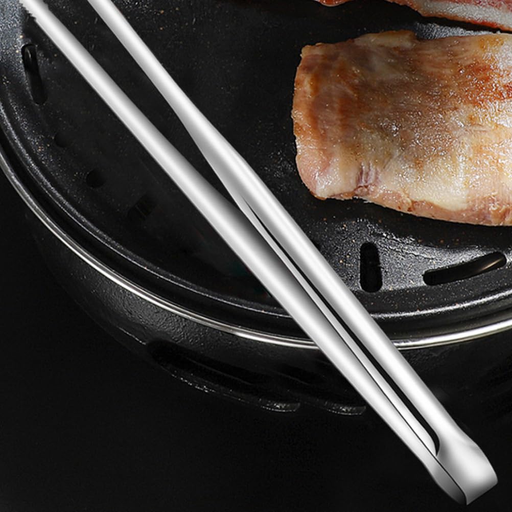 UPKOCH Lot de 2 Ciseaux coréens pour Barbecue et Pince à Barbecue en Acier Inoxydable, Design Ergonomique, antidérapant, idéal pour Le et la Cuisine