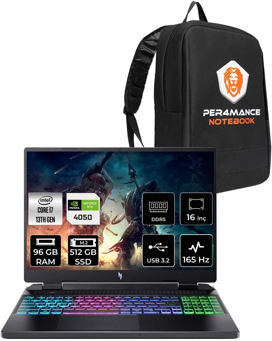 ACER Nitro V15 i7 13620H 96GB 512GB SSD RTX4060/8GB 15.6''…