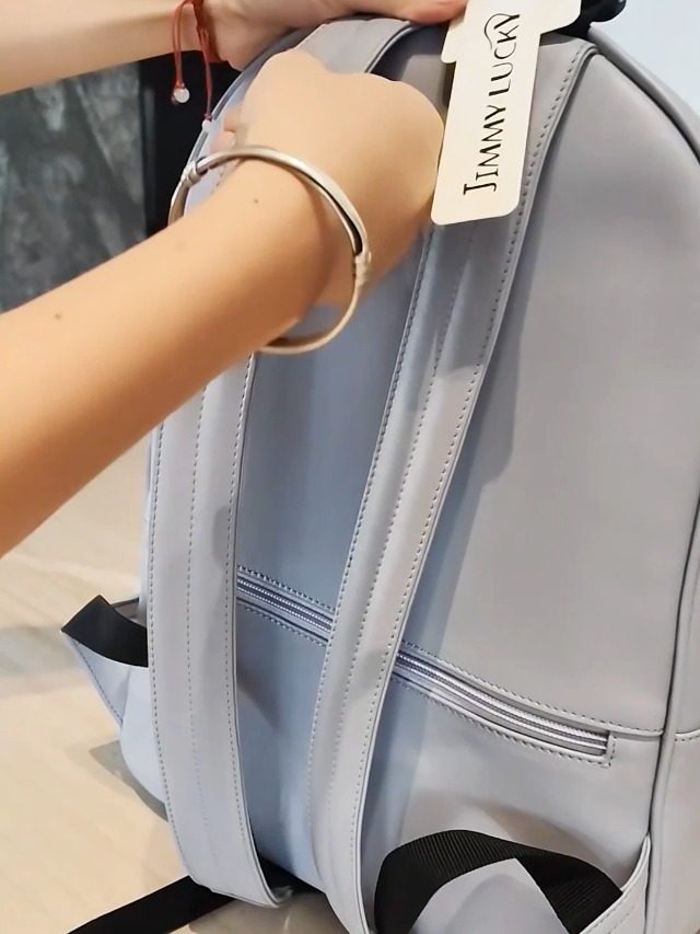 Amazon.com: JIMMY LUCKY Navy blue Work Backpack - Designer Travel