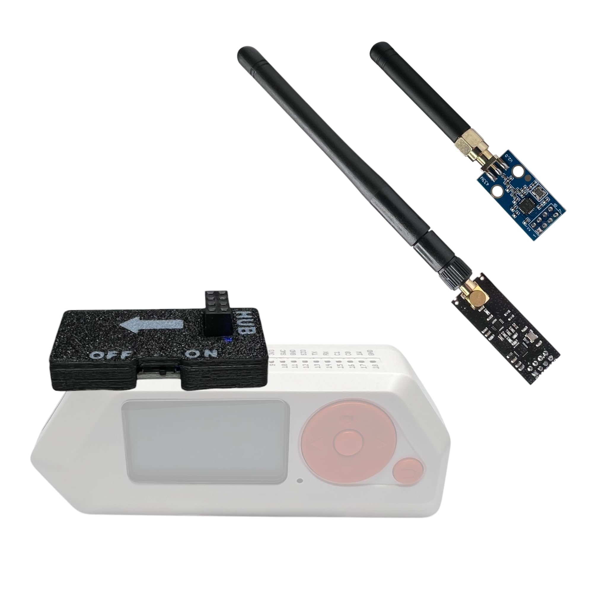 Amazon.com: Sacred Labs FlipMods Hub CC1101/NRF24L01 for Flipper