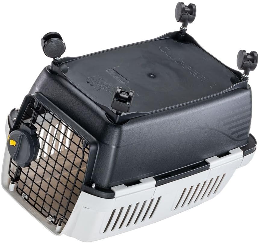 Ferplast Wheels for Transportation Small Dog and Cat Clipper, Set of 4 Pivoting Wheels for Rigid Carrier for Dogs and Cats, Pet Carrier Accessories 5