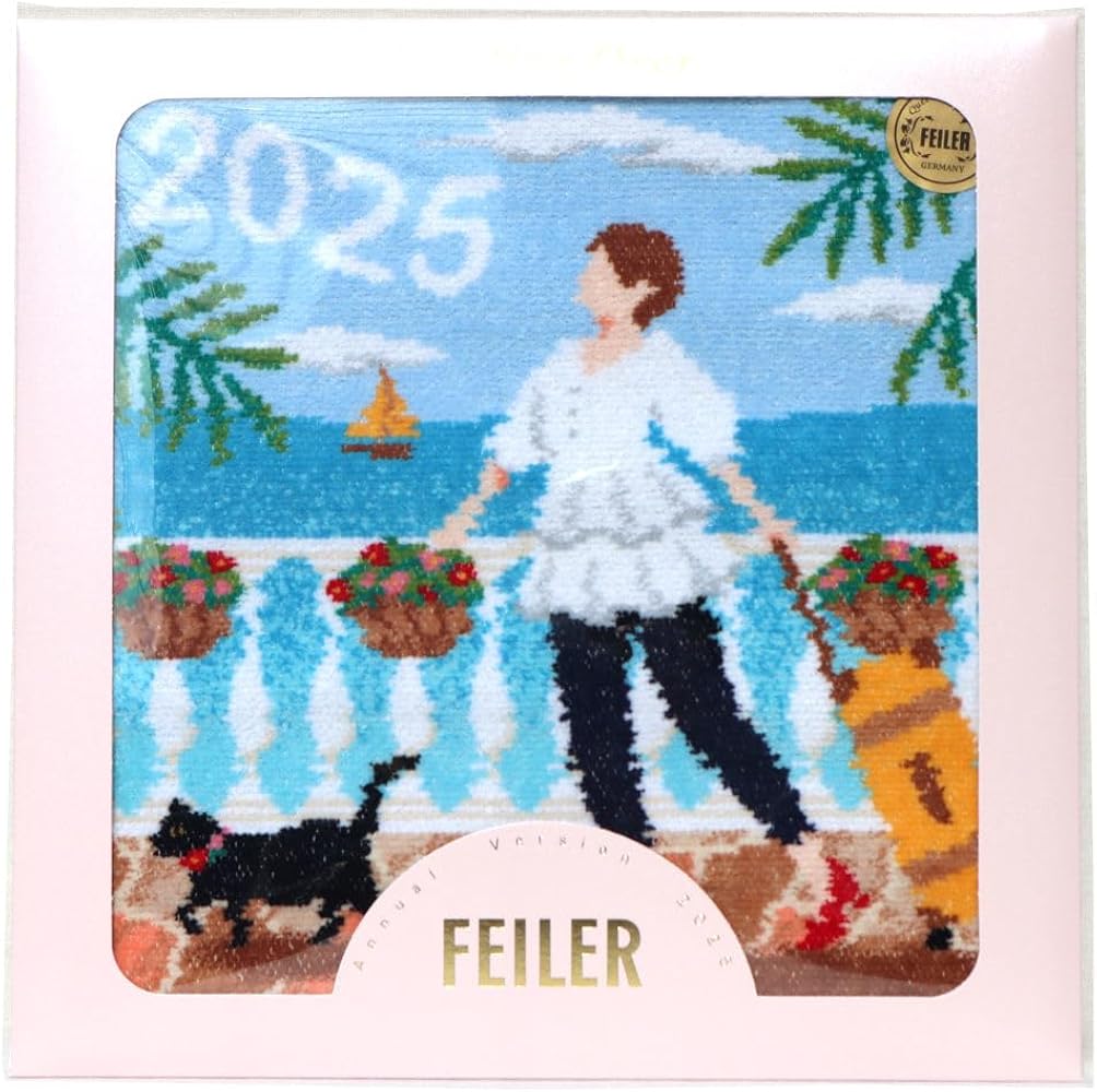 Amazon | フェイラー ハンカチ 2025 アニュアルバージョン 30cm×30cm