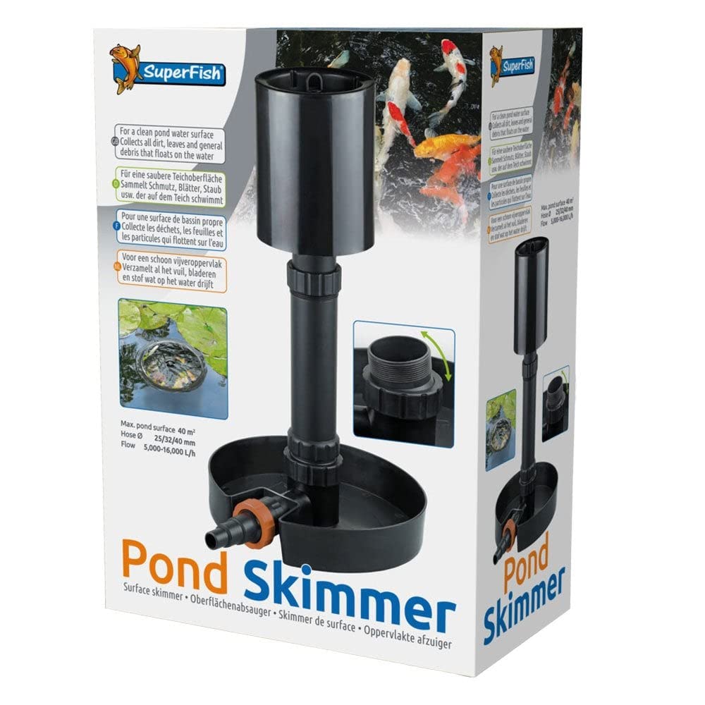 Superfish Écumoire pour bassin (8000-16000 lph) - Permet de nettoyer les algues de l'eau du bassin