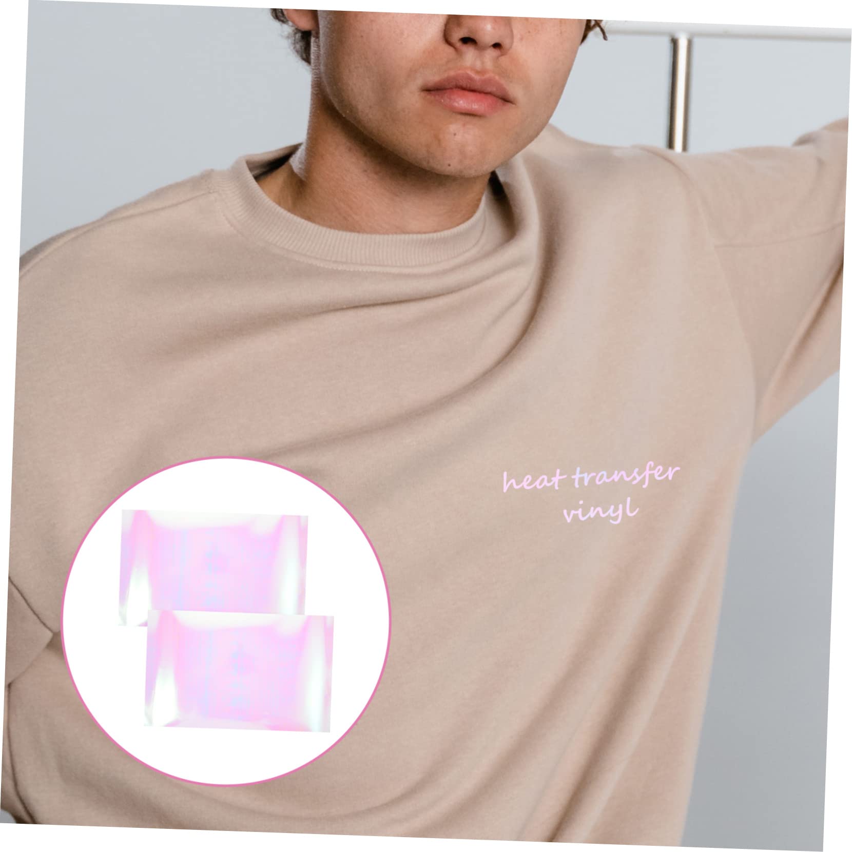 Ciieeo 6hojas Vinilo Termoadhesivo Htv Para Transferencia De Calor Ropa De Material Para Personalizar Camisetas y Decorar Prendas Resistente y Flexible