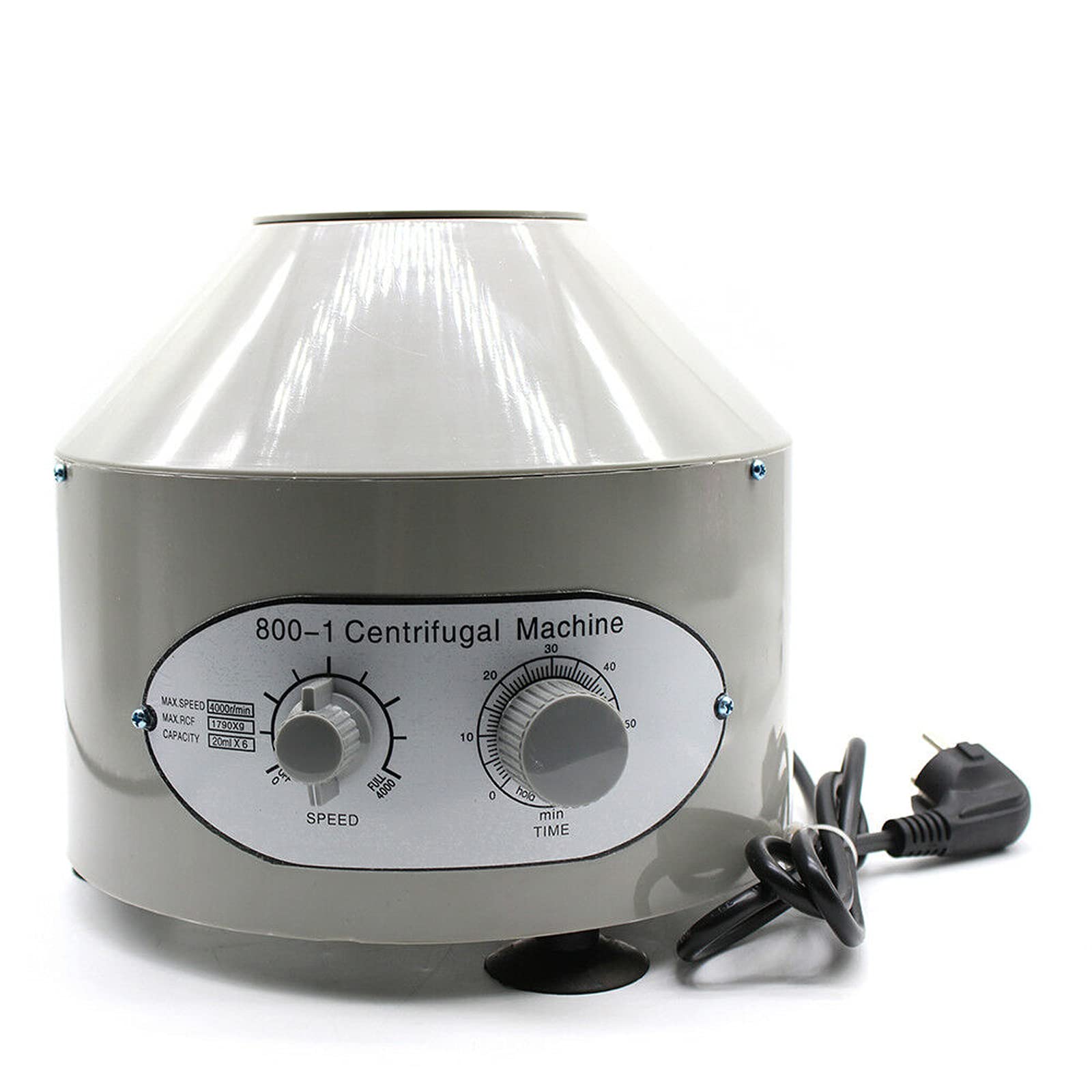 SHZICMY Centrifuga da laboratorio centrifuga da tavolo, 20 ml x 6, 4000 giri/min, centrifuga elettrica, centrifuga da laboratorio, 220 V, 25 W