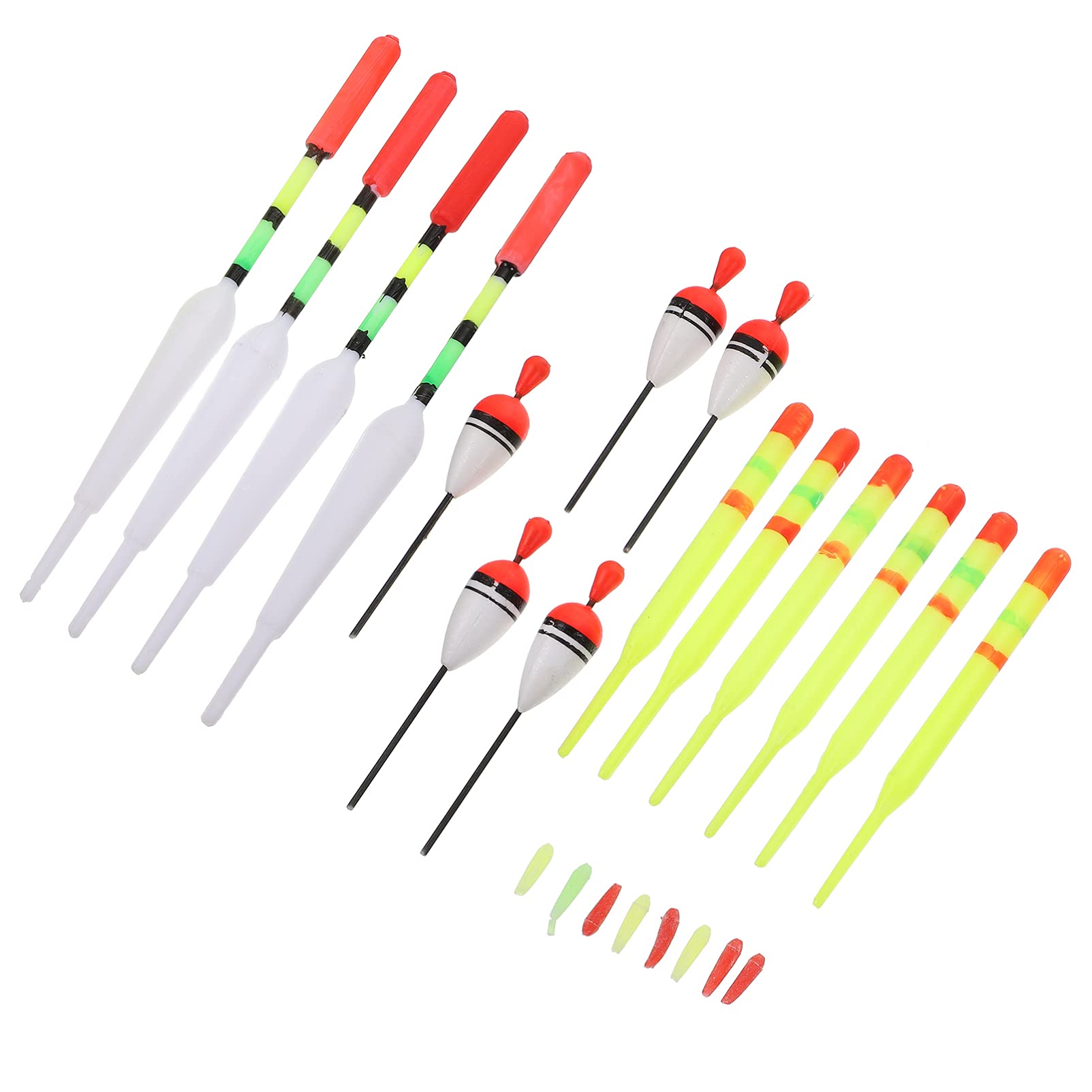 BESPORTBLE 30pcs Fishing Float Angling Buoy Floating Tools Fishing Accessories Fishing Tackle Accessories Fishing Fishing Tackles Fishing Pole Fishing Tackle Tool