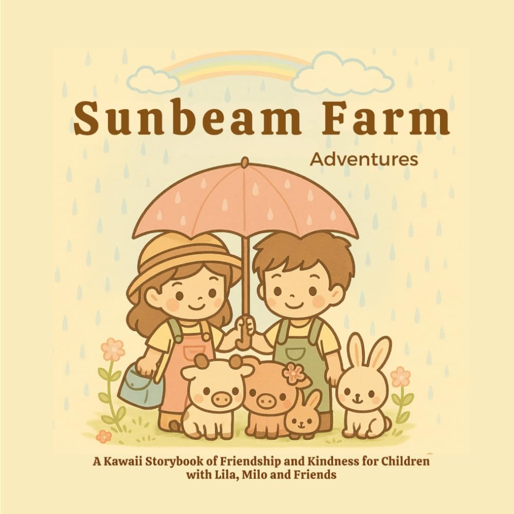 Sunbeam Farm Adventures: A Kawaii Storybook of Friendship and Kindness for Children with Lila, Milo and Friends (Sunbeam Farm Stories with Lila, Milo and Friends)