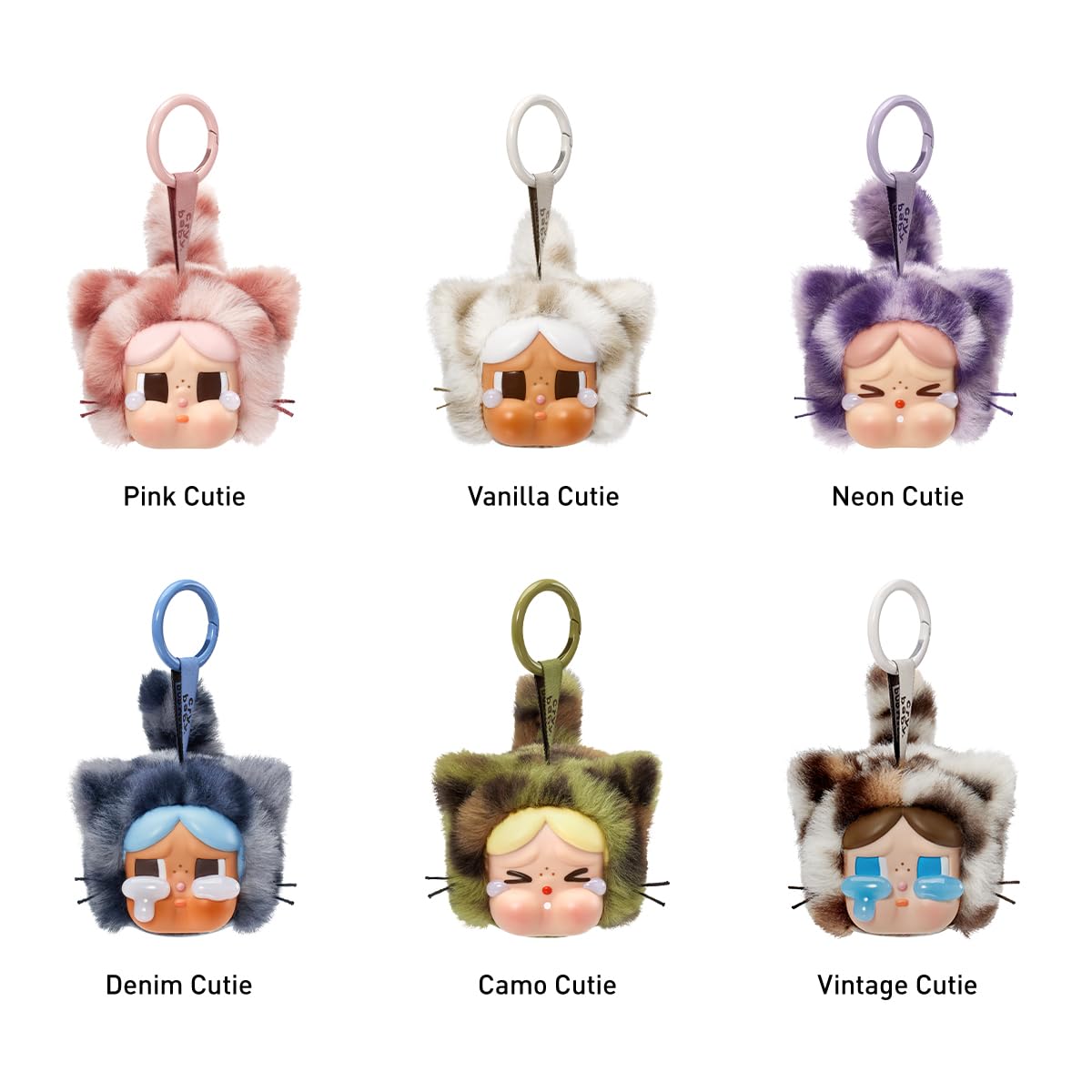 CRYBABY Wild but Cutie シリーズ ぬいぐるみペンダント ♡ CRYBABY Wild but Cutie Series - Vinyl Plush Pendant Blind