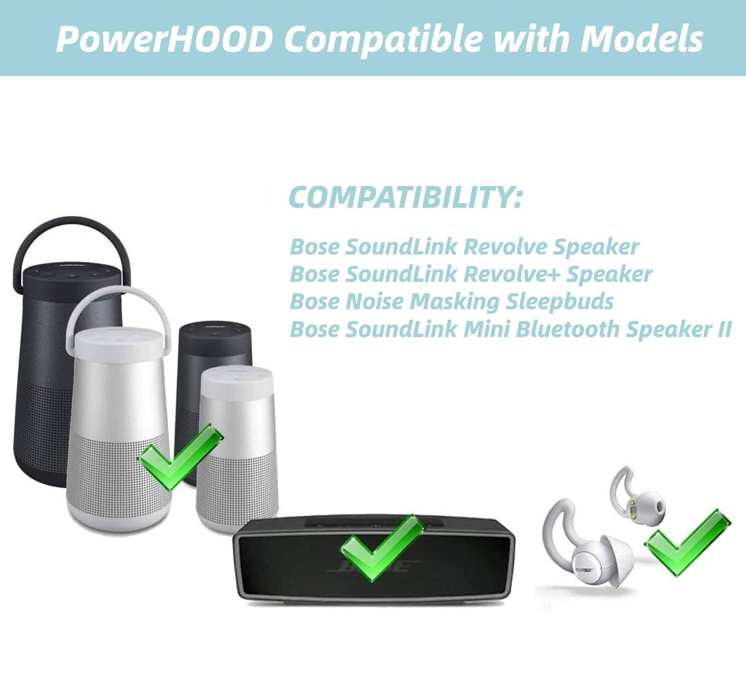 Amazon.com: PowerHOOD UL Charger Compatible with Bose SoundLink
