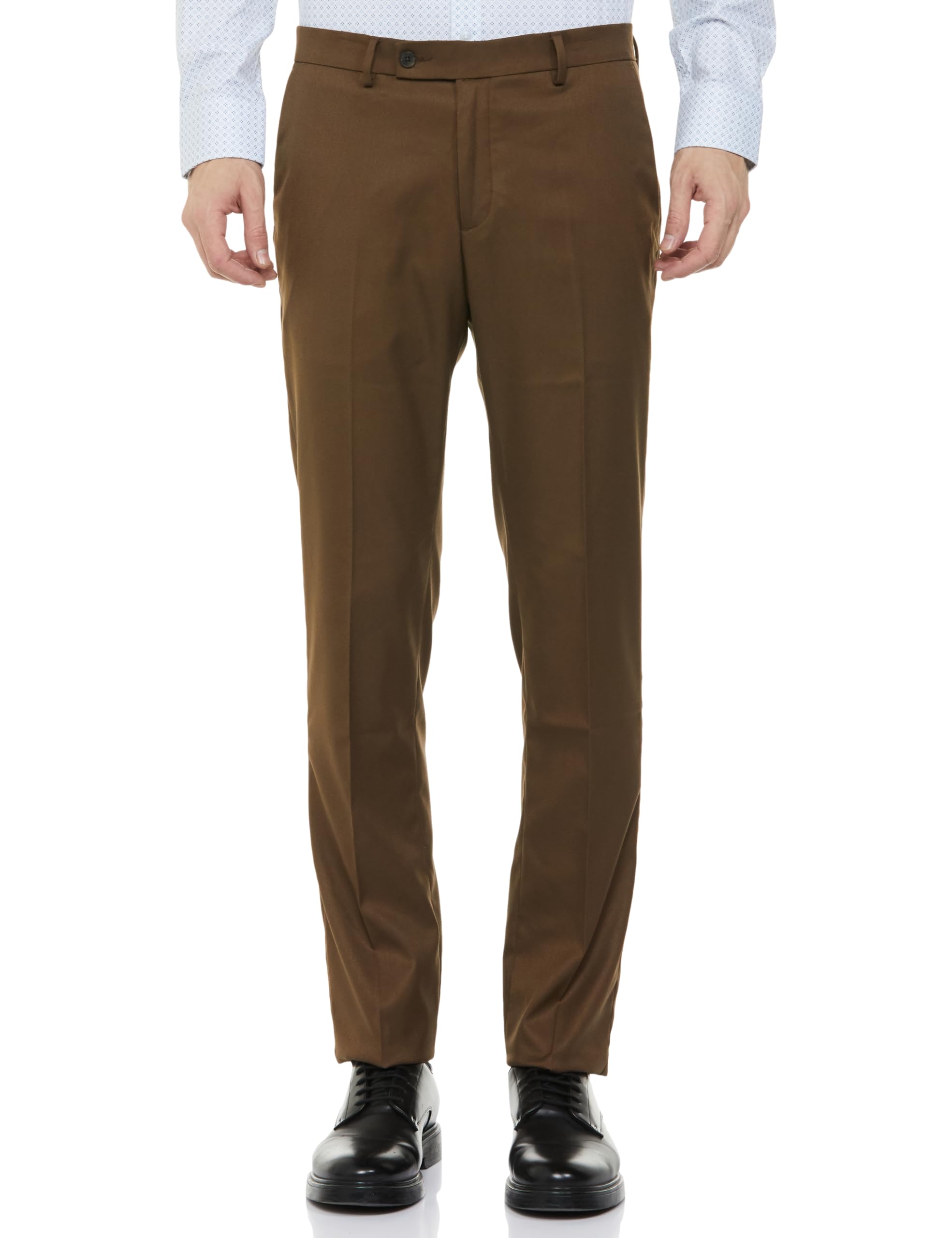arrow Men's Tapered Fit Mid Rise Pants-picture-24