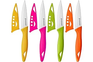 8-Piece Paring Knife Set: Precision Cutting for Your Culinary Creations