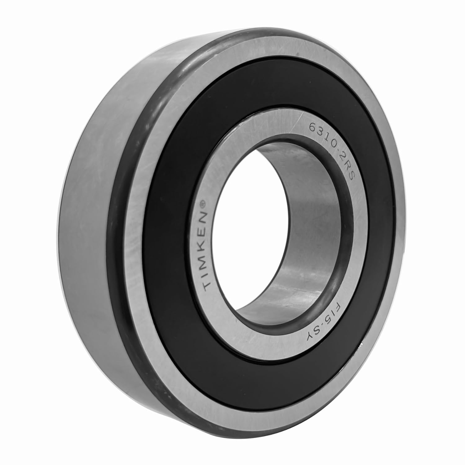 TIMKEN 6310-2RS 1 Pcs Double Rubber Seal Bearings 50x110x27mm, Pre-Lubricated and Stable Performance and Cost Effective, Deep Groove Ball Bearings.