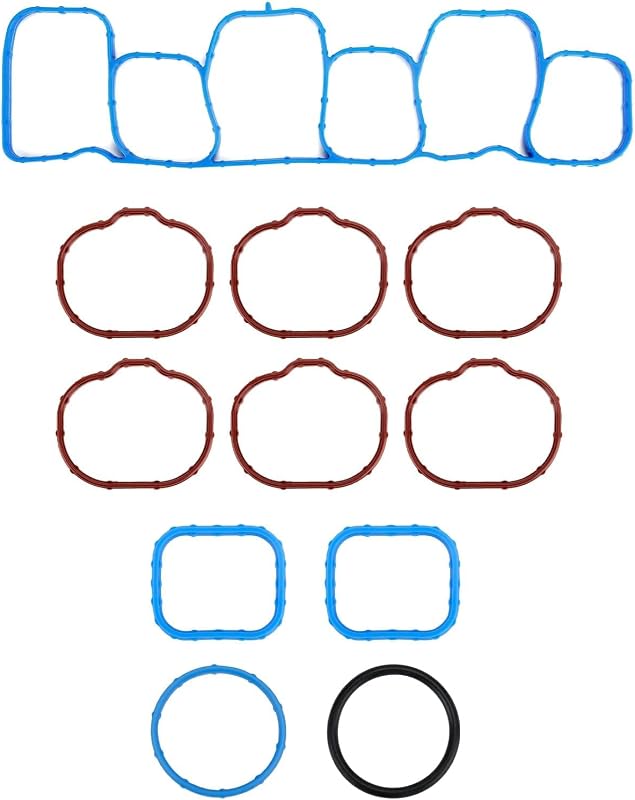Jogo de juntas do coletor de admissão AOUKKL para motores V6 3.7L – 1 unidade