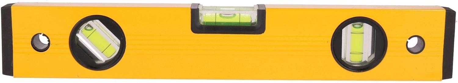 12" and 24" 2pc Set Of Aluminium Scaffolding Builders Spirit Level Handheld Levels