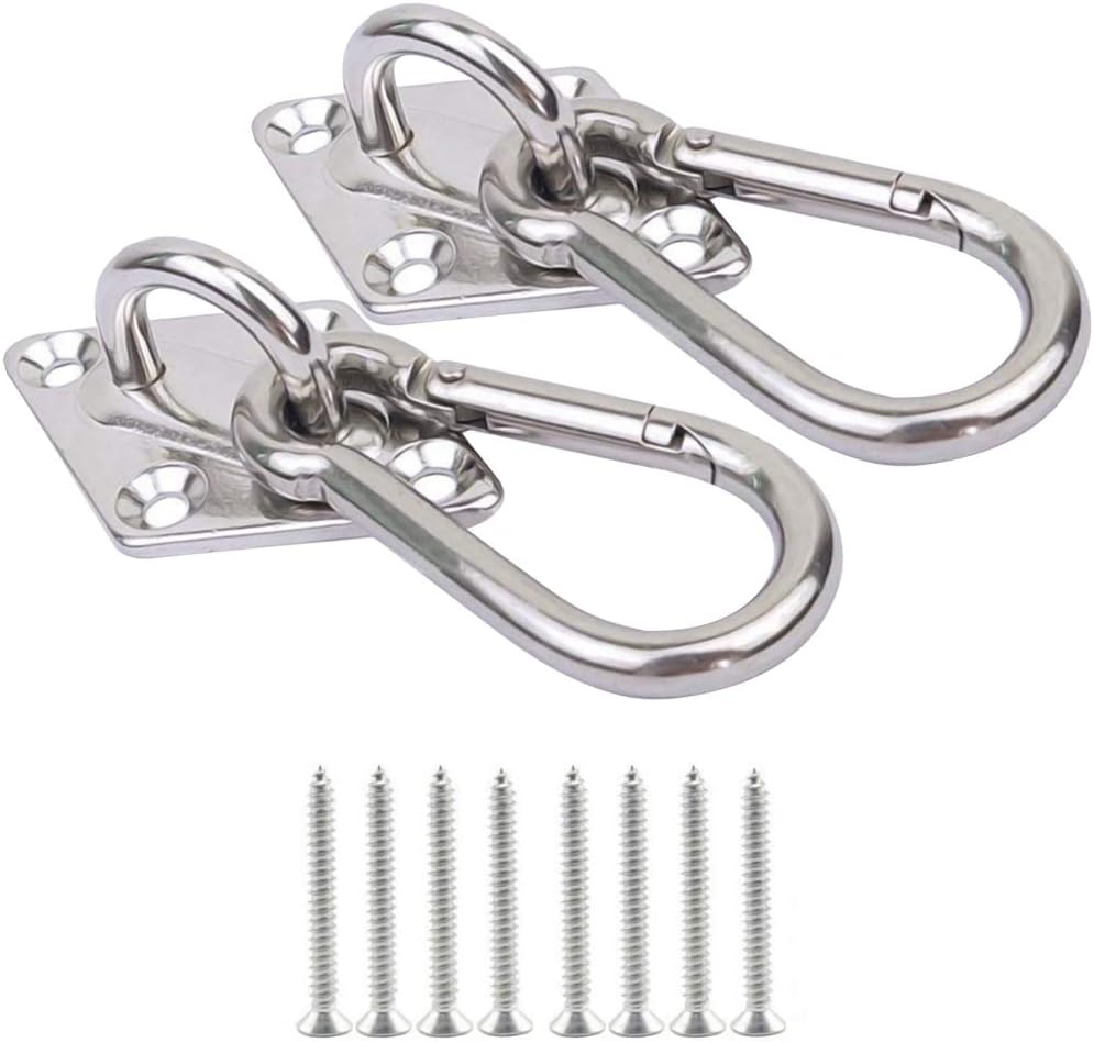 YOFASEN 2 Pieces Heavy Duty Ceiling Hooks Set 250KG Capacity