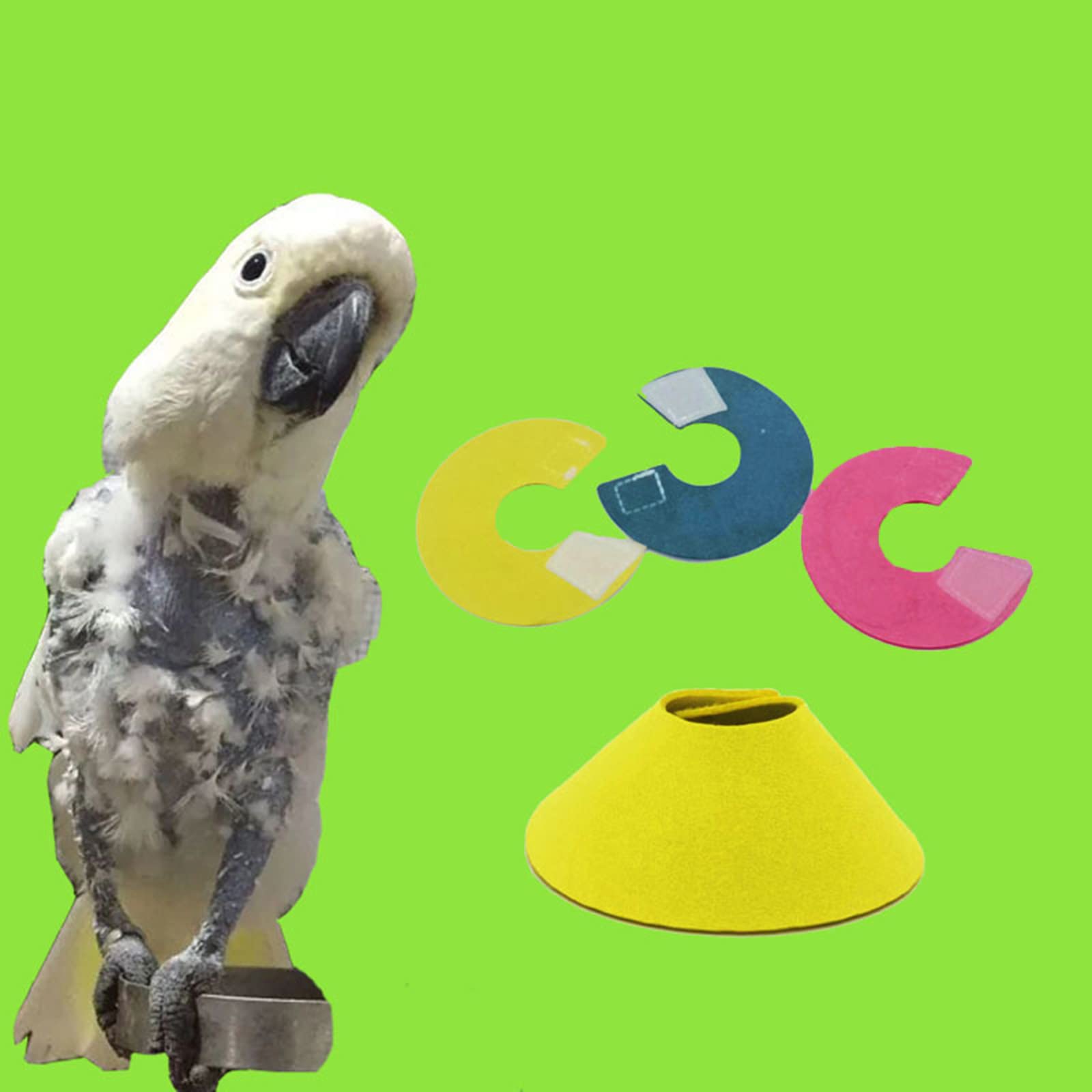 For Plucking Soft For Feather Plucking Adjustable Neck Protector