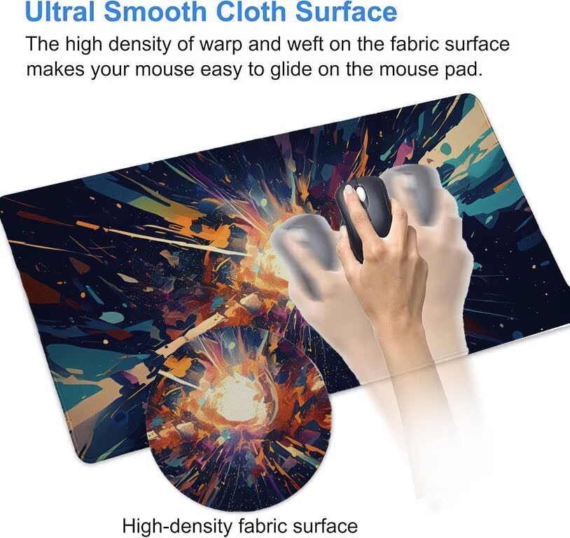 Tapis de souris gaming imperméable pour une précision PC accrue