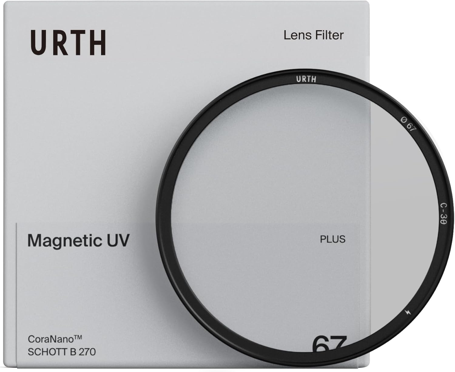 Urth 43mm Magnetic UV Lens Filter (Plus+) - Ultra-Slim, 30-Layer Nano-Coated UV Camera Lens Protection
