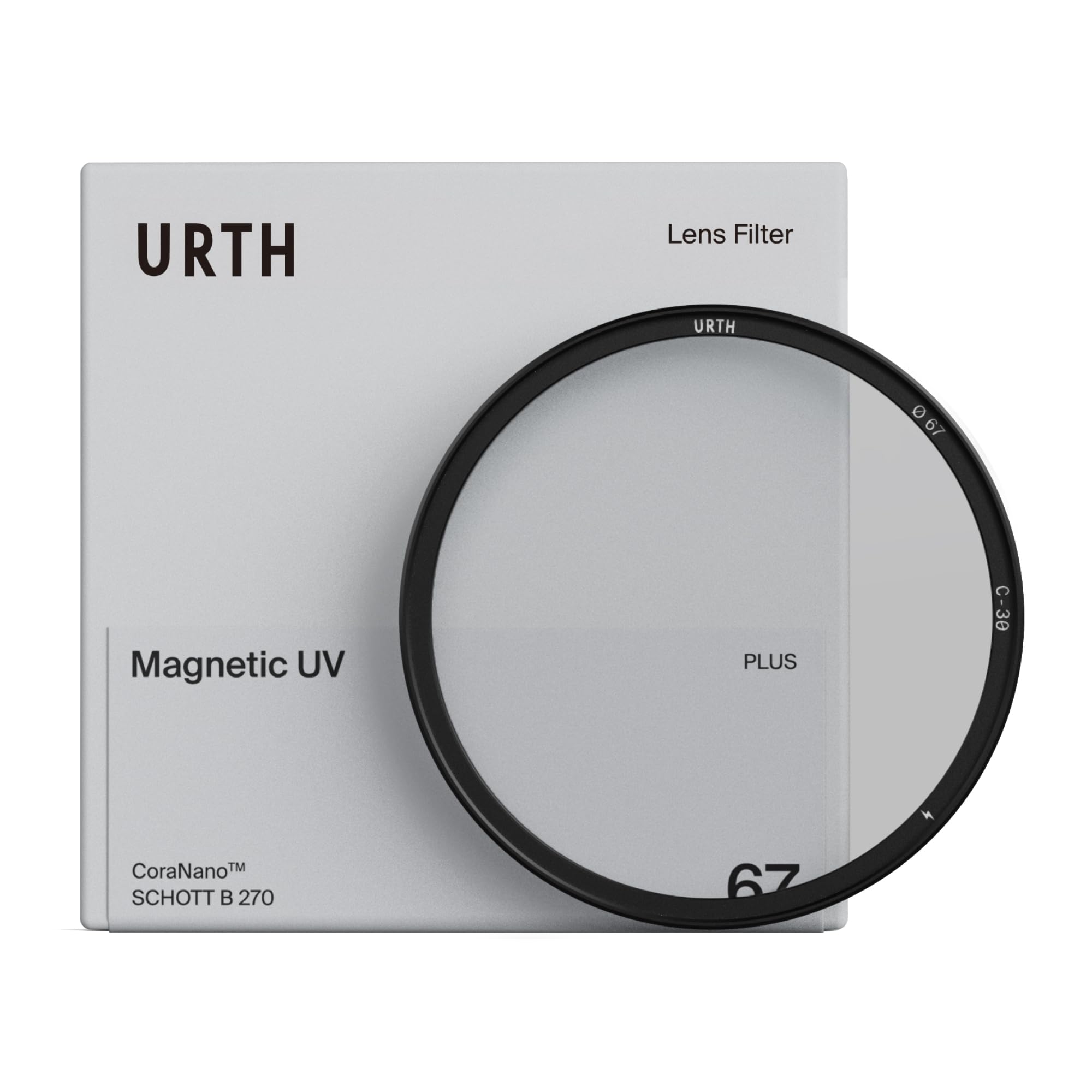 Urth Light 40.5Mm Magnetic Uv Lens Filter (Plus+) - Ultra-Slim, 30-Layer Nano-Coated Uv Camera Lens Protection