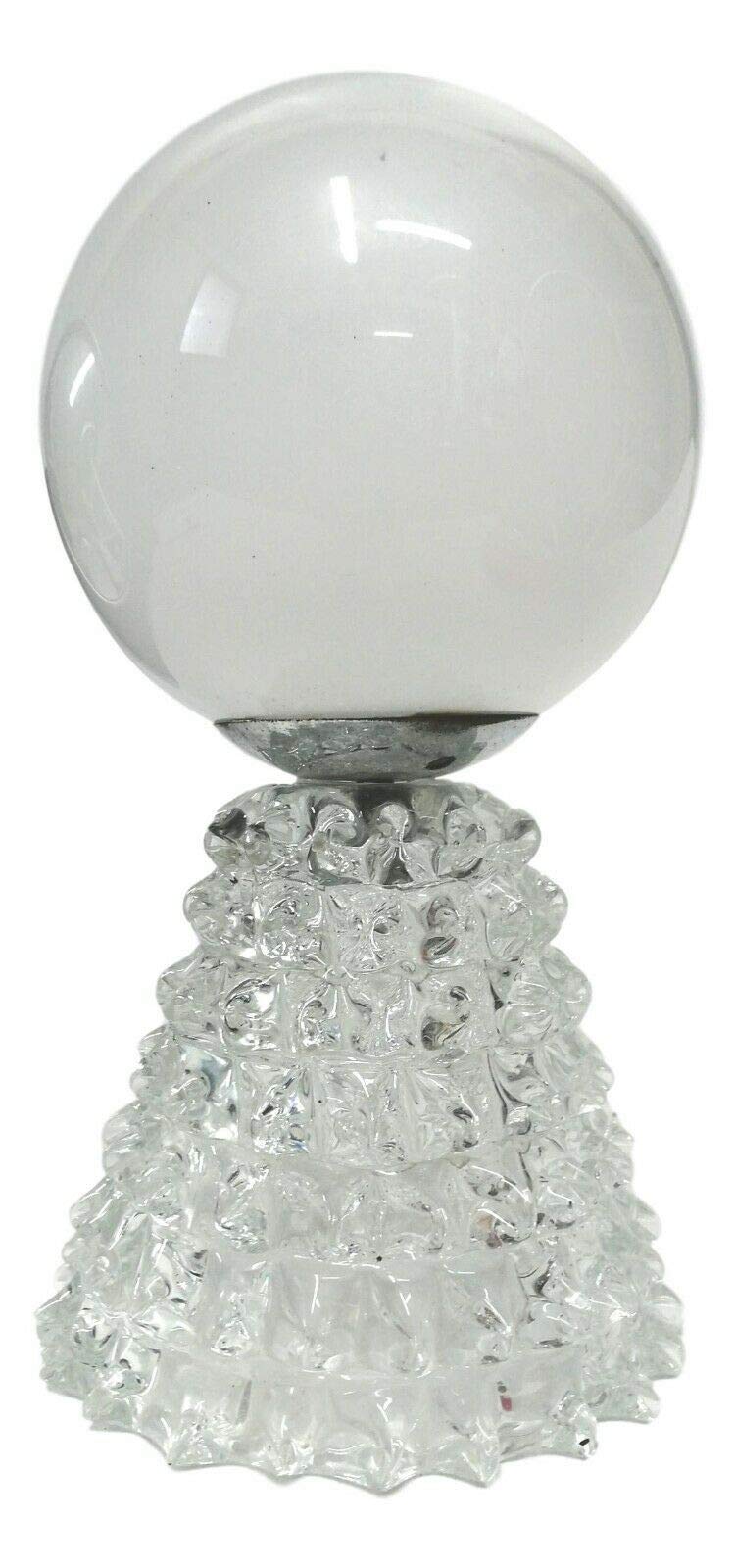 Generico Coppia di Grandi lampade in Vetro rostrato Produzione barovier & toso Anni 40 Design Vintage modernariato
