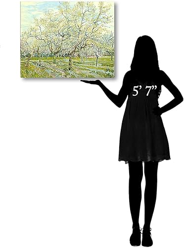 Vista 612 de DECORARTS - Almond Blossom Tree - Vincent Van Gogh Art Reproduction. Giclee Canvas Prints Wall Art for Home Decor 30x24