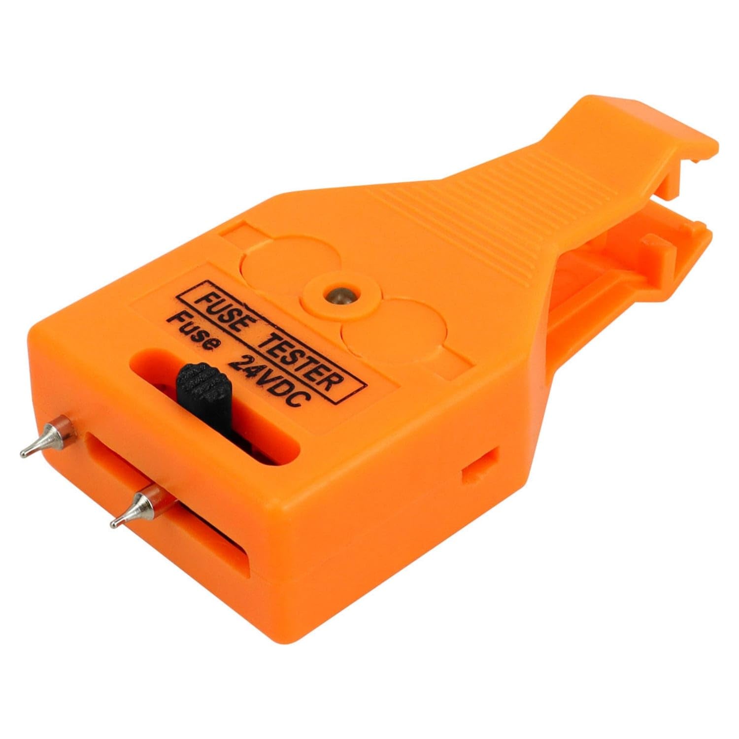 Automotive Fuse Tester with Puller LED Indicator Car Fuse Tester Compact Handheld for Mechanics, Roadside Emergency, Garage, Orange-image-36