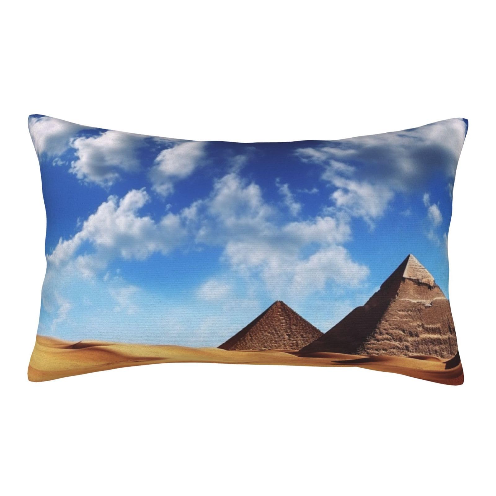 Velvet Pillowcases 20"x30" Ultra Soft Breathable Pillow Cases, Luxury Fuzzy Throw Pillow Covers with Zipper, Desert Pillow Shams All Seasons Decorative Cushion Cases for Couch