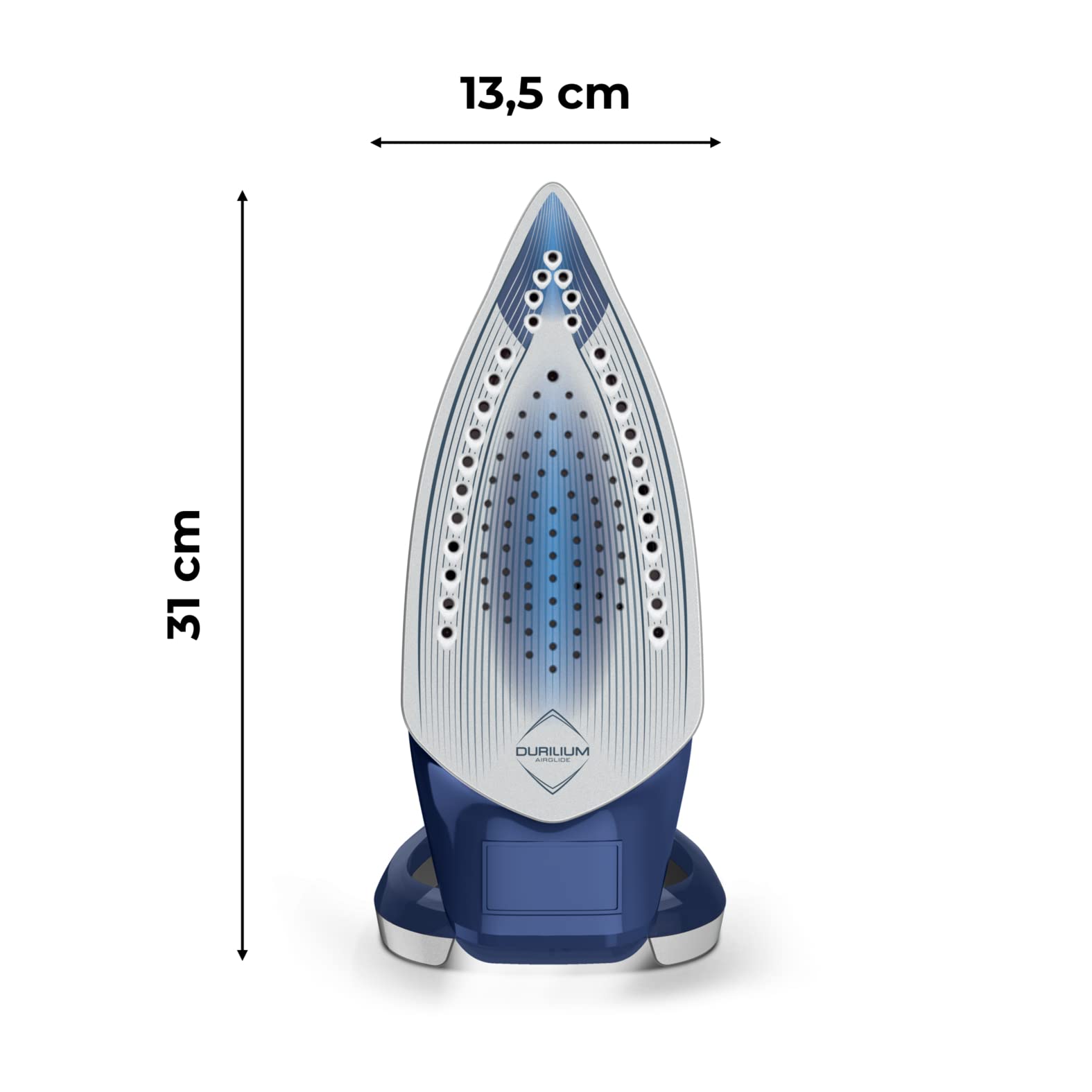 Calor Fer à repasser vapeur, 2800 W, Débit vapeur continu 50 g/min, Fonction pressing 250 g/min, Système anticalcaire, Mode éco, Ultragliss Anti-Calc Plus FV6830C0