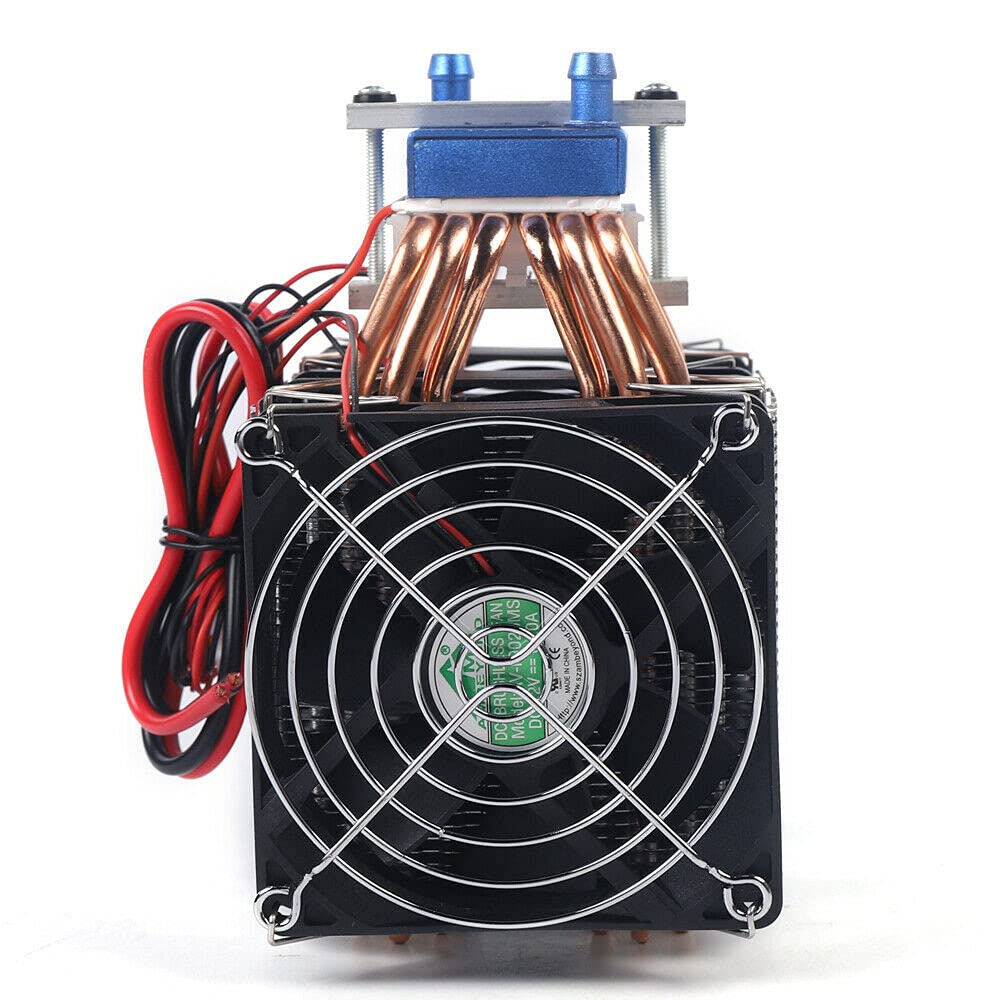 Refrigeration Cooling System DC 12V 180W 15A Thermoelectric Cooler Peltier System Water Chiller Cooler Cooling Machine for 40L Aquarium Shrimp Fish Tank