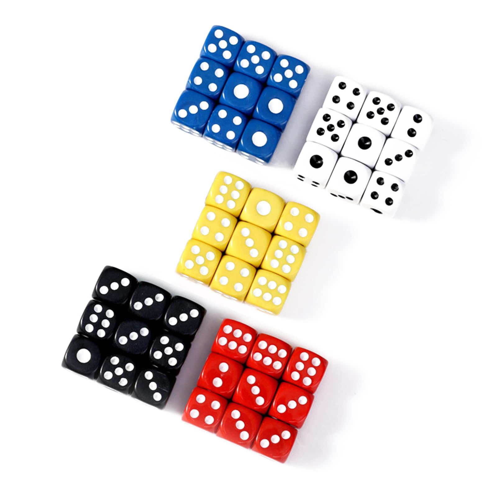 Amazon | ダイス サイコロ さいころ 16mm 6面 50個 カードゲーム