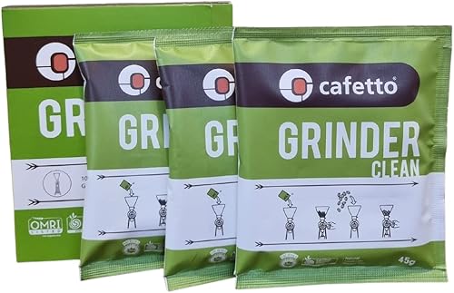 Cafetto Grinder Clean - Molinillo de café 100% natural, 3 x 1.59 oz