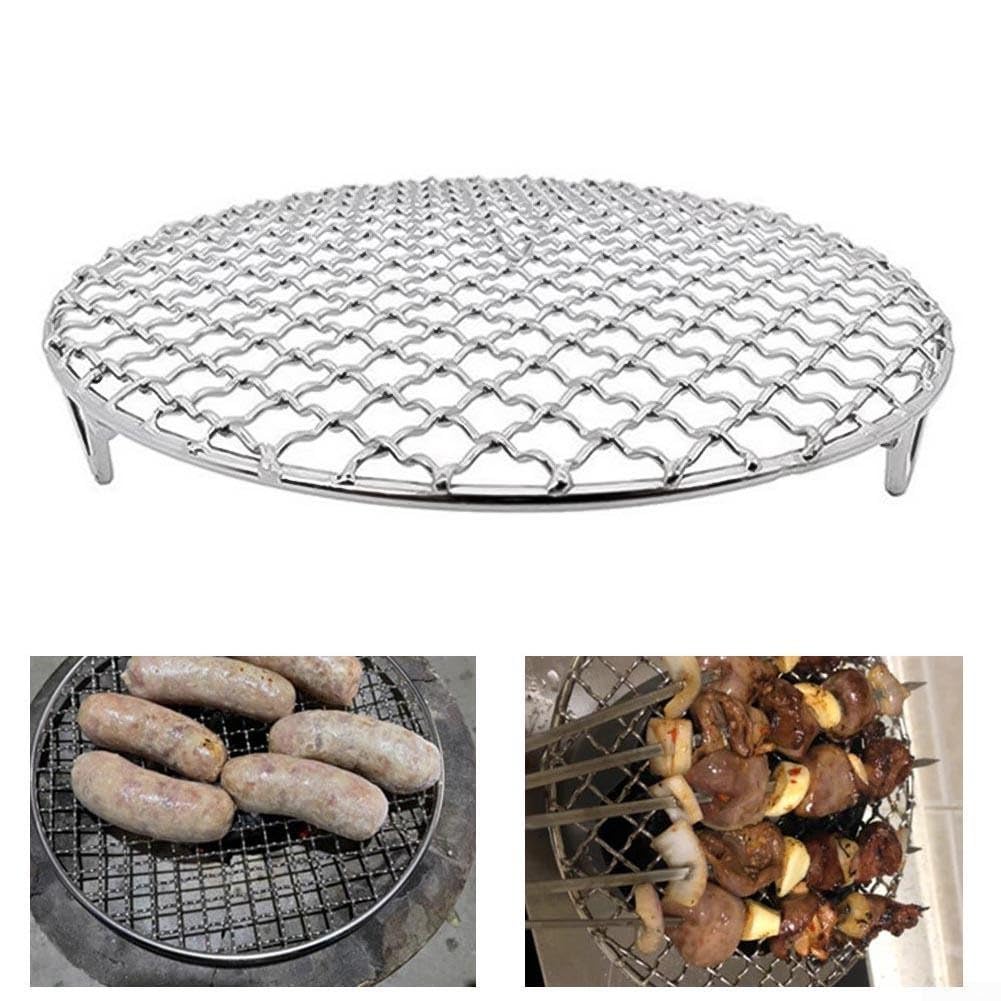 grill， Okrągły stojak chłodzący-grill ze stali nierdzewnej grill z(D27cm)
