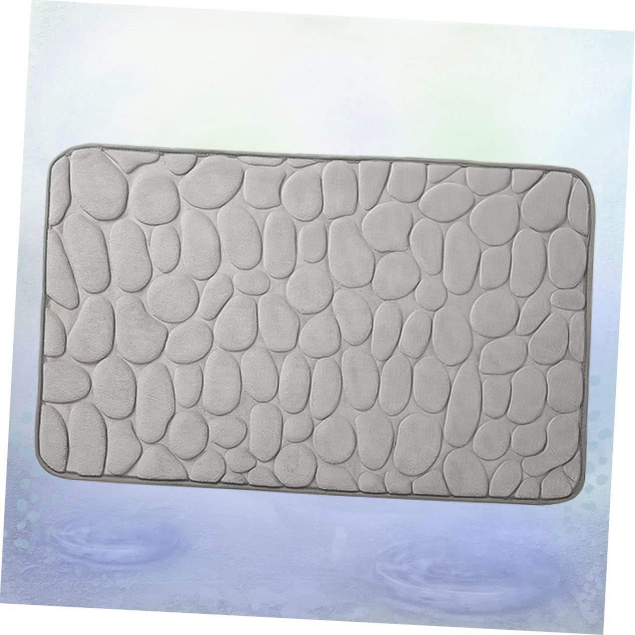 Tappetino da Bagno Assorbente e Resistente All'usura in Memory Foam e Poliestere Antiscivolo Protezione del Pavimento per Bagno e Cucina