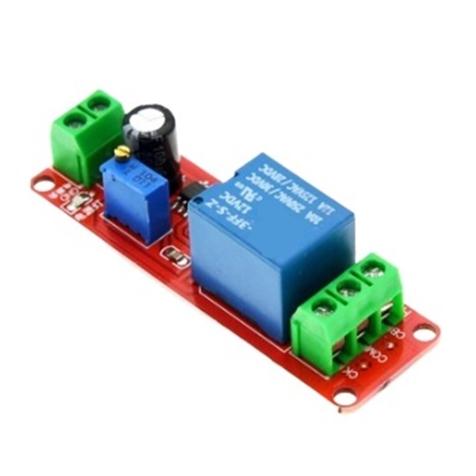 Motortreiber, 10 STÜCKE Zeitschaltuhr Einstellbares Modul Verzögerungsrelaismodul DC 12 V Monostabil Geschirmt Netzschalter,Intelligente Steuerung