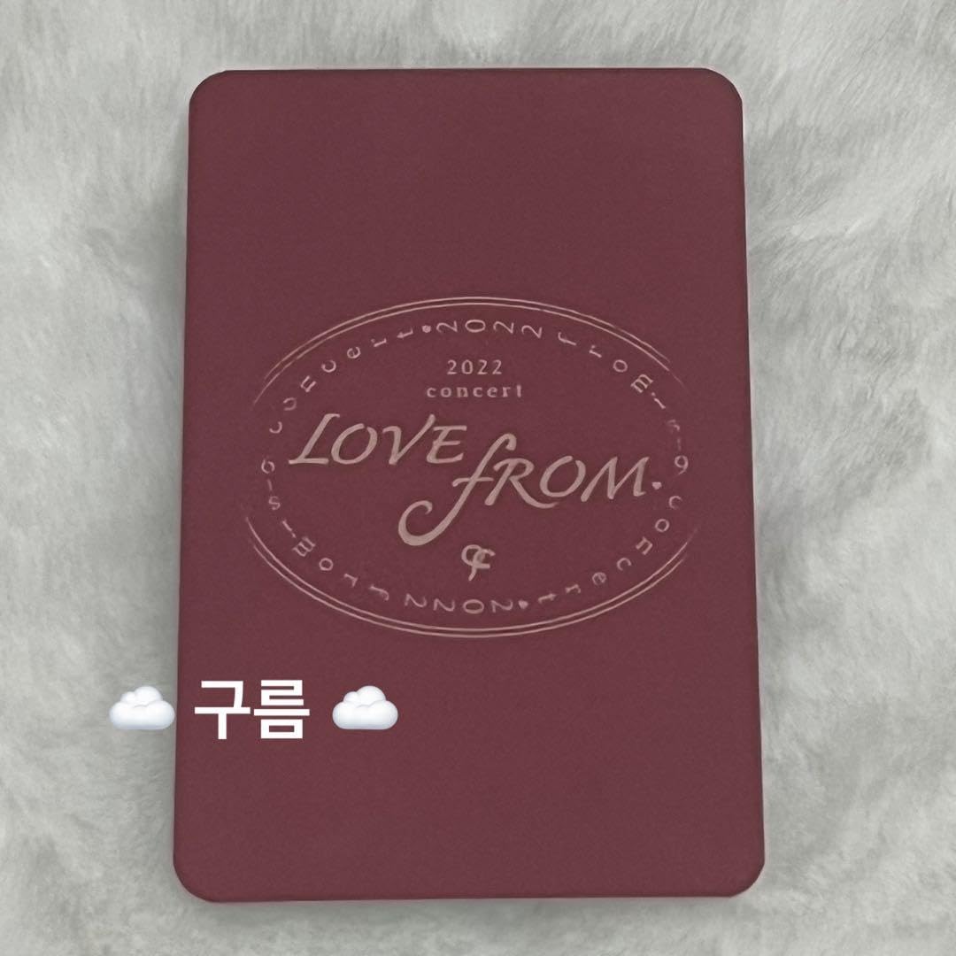 ナギョン ソウルコン ラキドロ トレカ fromis_9 love from Amazon.co