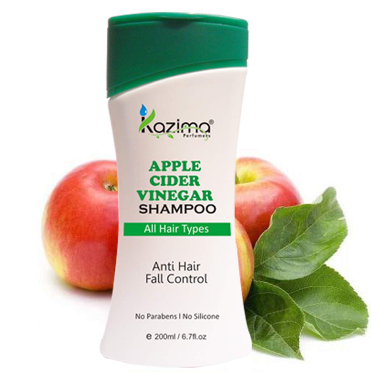 KAZIMA Apple Cider Vinegar Shampoo + Anti Dandruff Control Conditioner, 200 ml - Image 3 thumbnail