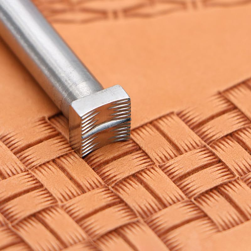 Leather Stamps Craft Tools Basket Stamps Straw mat - X175 Leather Craft Tools