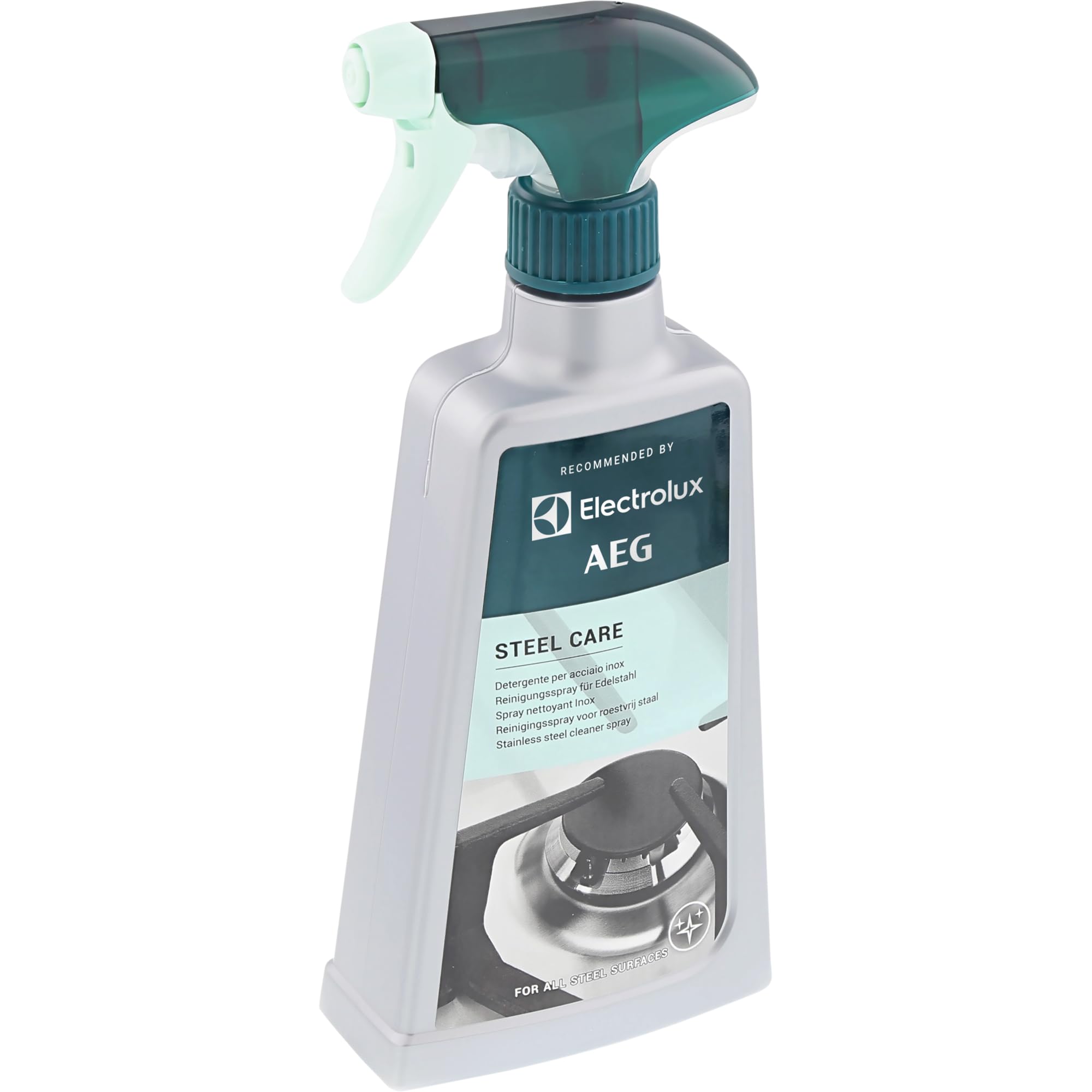 Electrolux Spray Detergente per Acciaio INOX M3SCS301, Universale, 500 ml