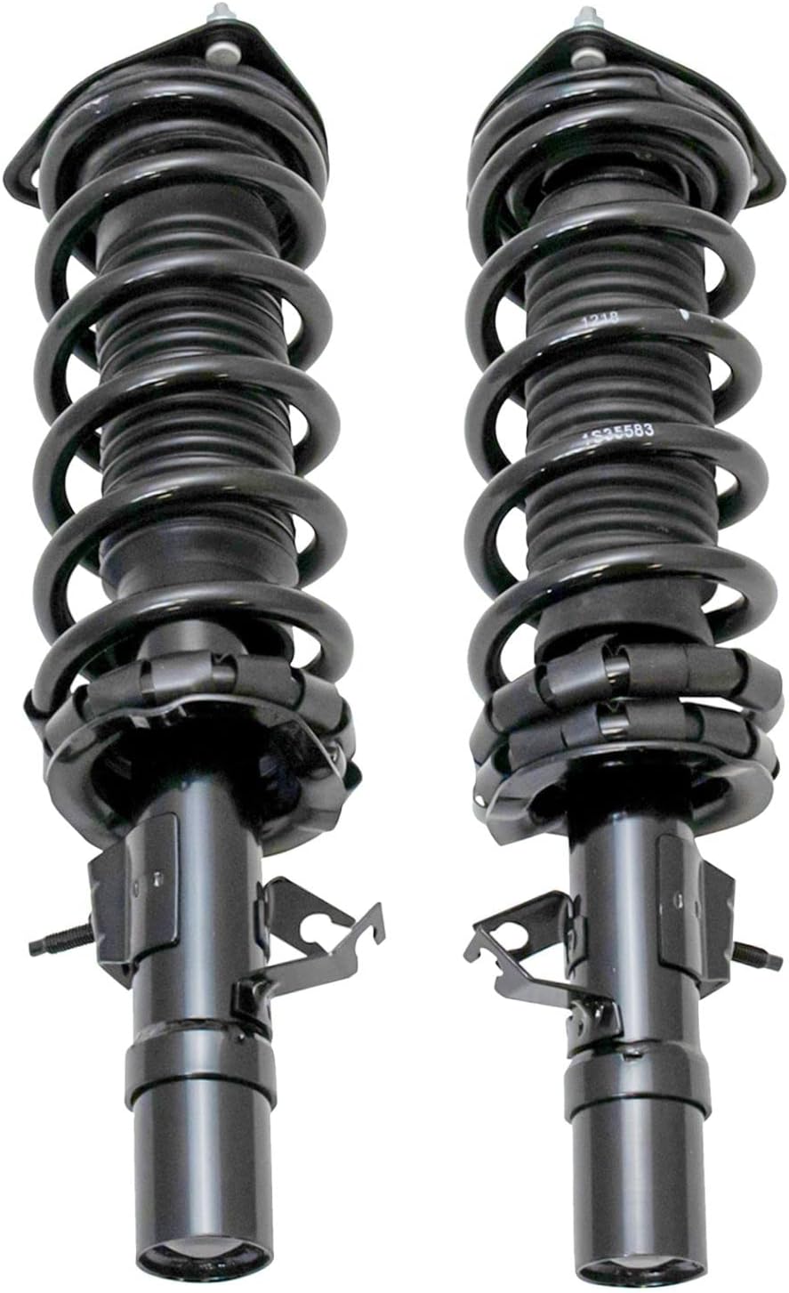 Front Loaded Complete Strut Shock Spring Assembly Pair Set