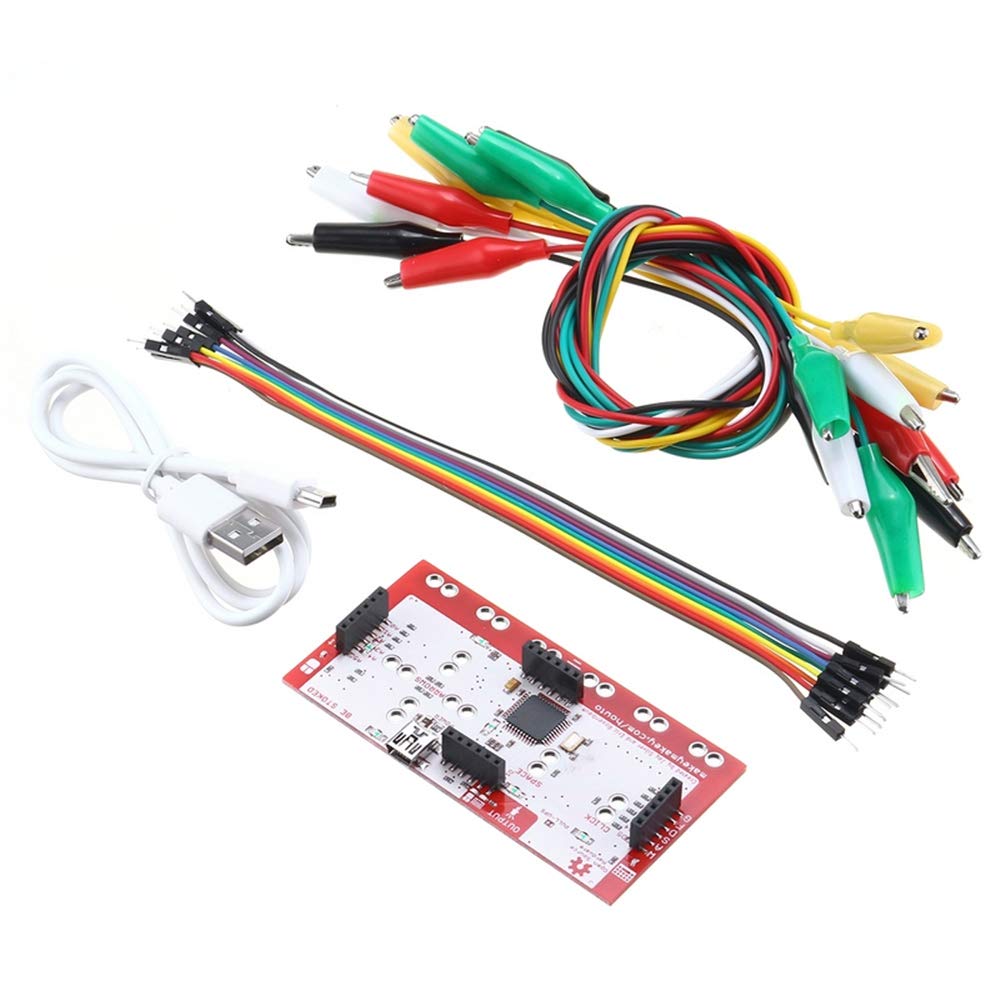 LifBetter Alligator Clip Jumper Wire Standard Controller Makey Board Kit for Arduino