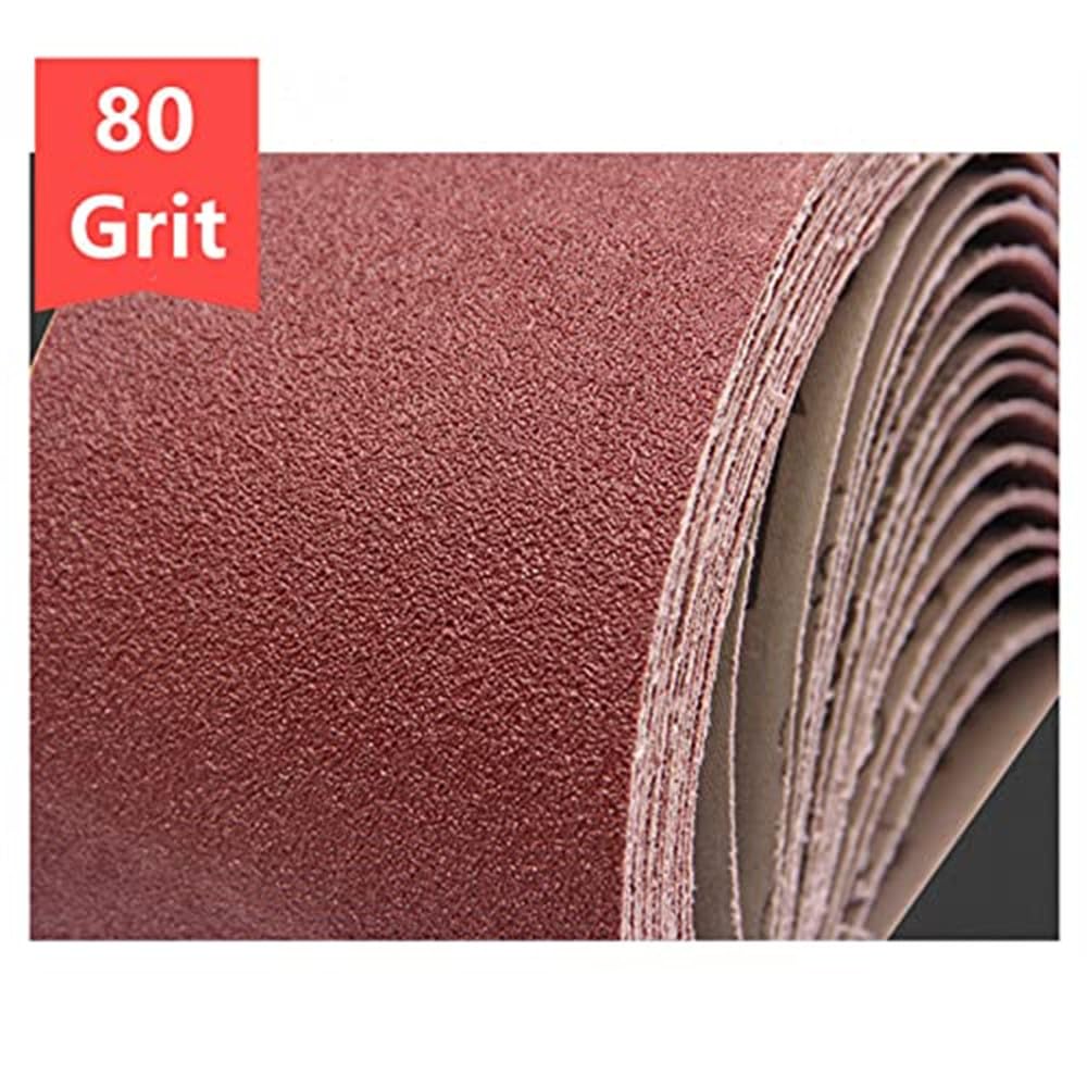szt. 25x762mm taśma ścierna do metalu, drewna 1" x 30" taśma ścierna z tlenku glinu. Ekran ścierny 762 x 25mm, można szlifować na sucho i na mokro, 5 sztuk gradacji 180