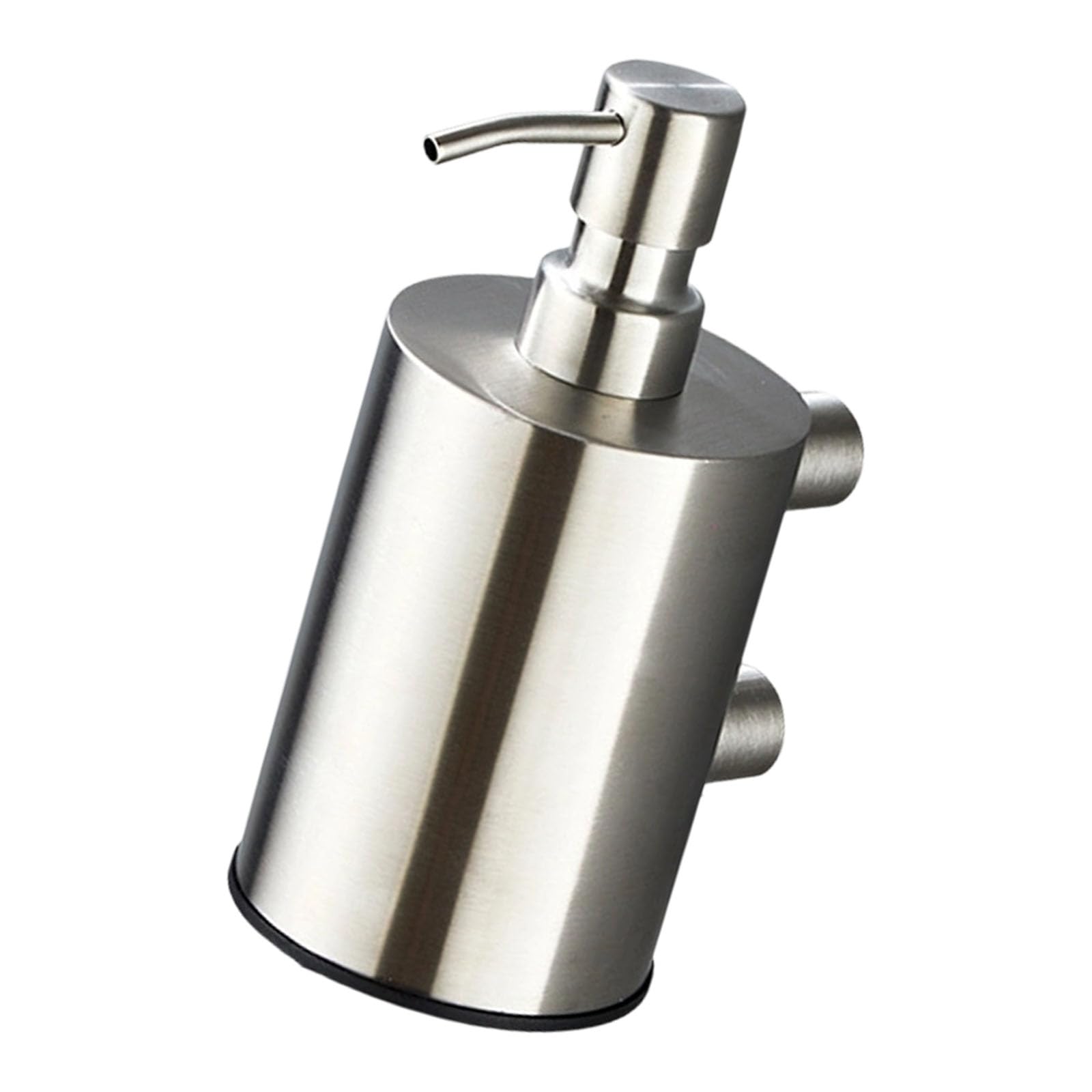 Rustproof Stainless Steel Soap Dispenser with Space Saving Wall Mount Design Large Capacity Storage for Small Bathrooms Rustless Liquid Soap Dispenser